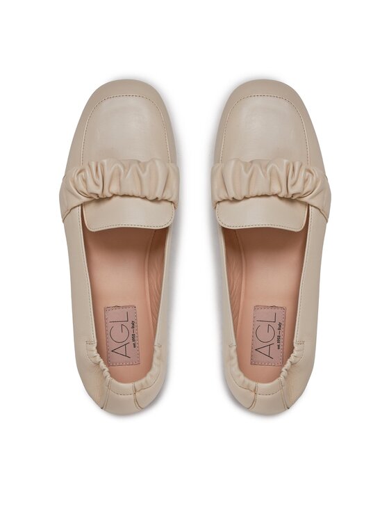 AGL AGL Loaferke Marla D834064PCSOFTY0119 Écru
