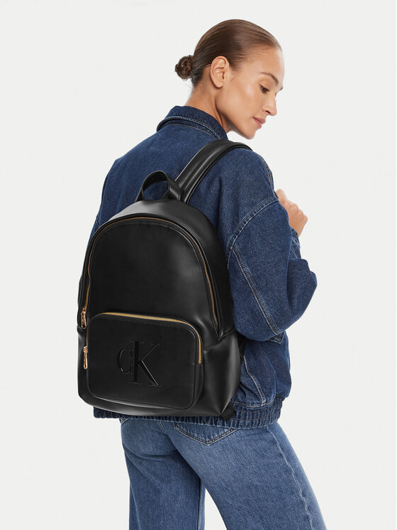 Calvin Klein Calvin Klein Σακίδιο Bold Ck Backpack LV04F3233G Μαύρο