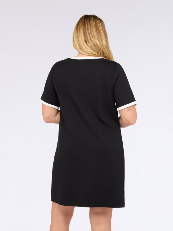 Fiorella Rubino Fiorella Rubino Vestito da giorno 7038T001682N033 Nero A-Line Fit