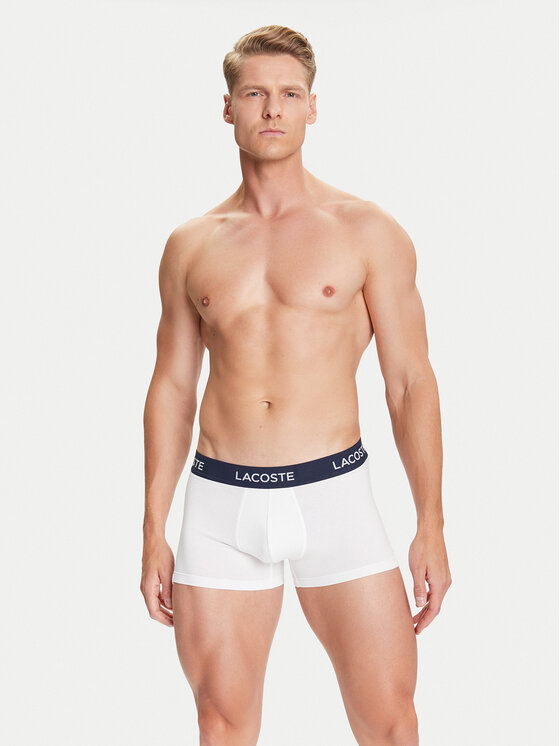 Lacoste Lacoste Set od 5 pari bokserica 5H1292 Bijela