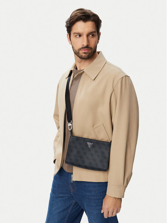 Guess Geantă crossover HMMILO P6157 Negru