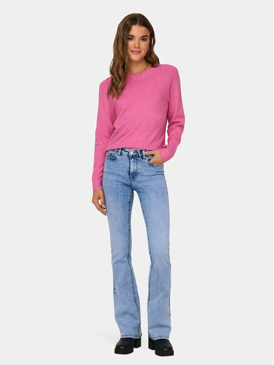 ONLY ONLY Džemperis Rica 15204279 Rozā Regular Fit