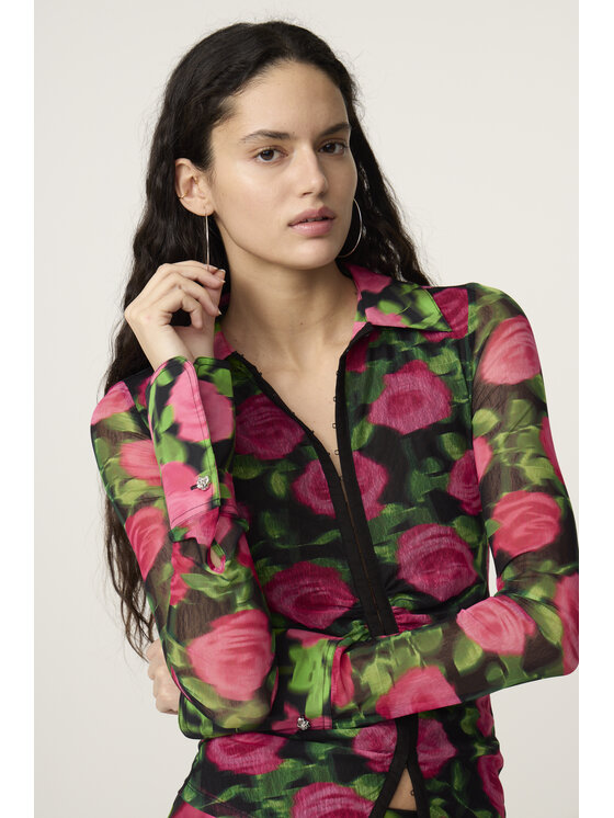 Fabienne Chapot Fabienne Chapot Bluzka 6970-1884-172 Czerwony Regular Fit