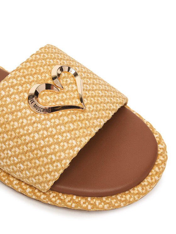 LOVE MOSCHINO LOVE MOSCHINO Ciabatte JA28252G0OJR5107 Beige