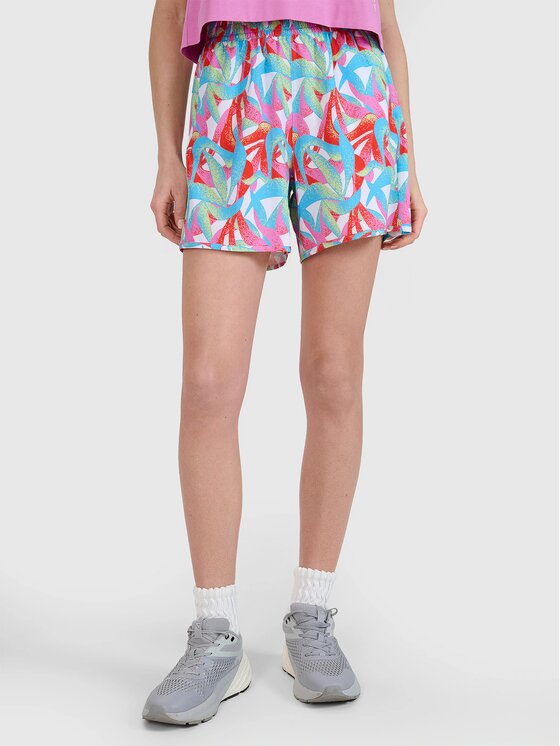 4F 4F Shorts da mare 4FWSS25UBDSF136-90A Multicolore Regular Fit