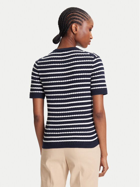 Tommy Hilfiger Tommy Hilfiger Kardigán WW0WW45707 Sötétkék Slim Fit