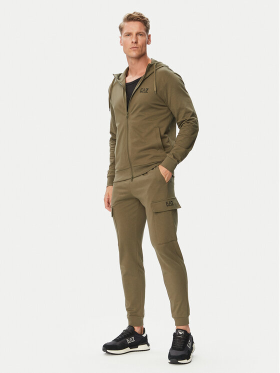 EA7 Emporio Armani EA7 Emporio Armani Sportinės kelnės 8NPP67 PJVRZ U7014 Žalia Regular Fit
