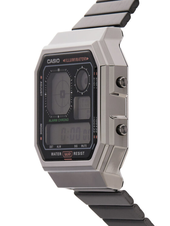 Casio Casio Часовник A130WEGG-1AEF Сив
