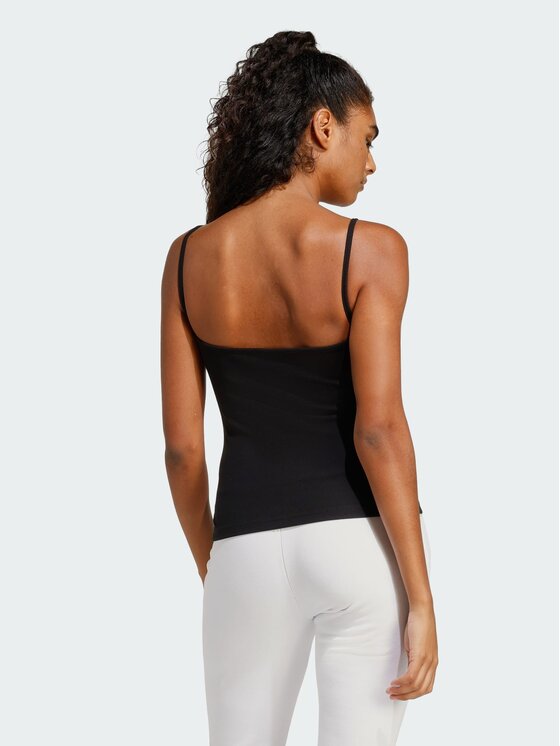 adidas adidas Top 158724 Czarny Fitted Fit