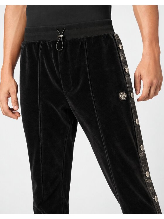 PHILIPP PLEIN PHILIPP PLEIN Pantaloni da tuta 32081 Nero Jogger Fit
