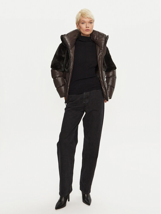 Blauer Blauer Zimska jakna 24WBLDC02290 Rjava Regular Fit