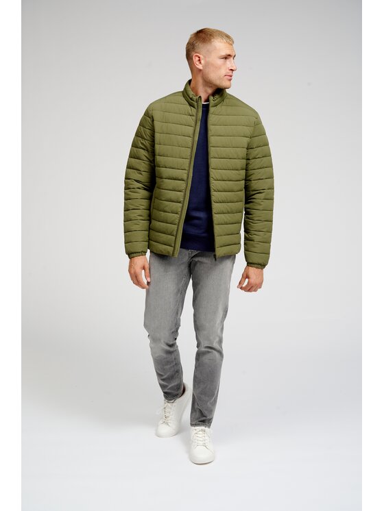TeeShoppen TeeShoppen Kurtka outdoor 'Basic Collection' Zielony Regular Fit