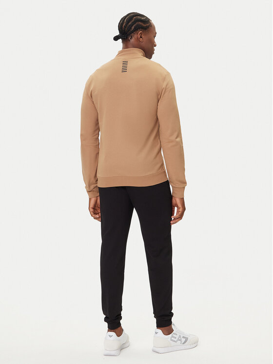 EA7 Emporio Armani EA7 Emporio Armani Trenerka 8NPV60 PJVRZ M1013 Bež Regular Fit