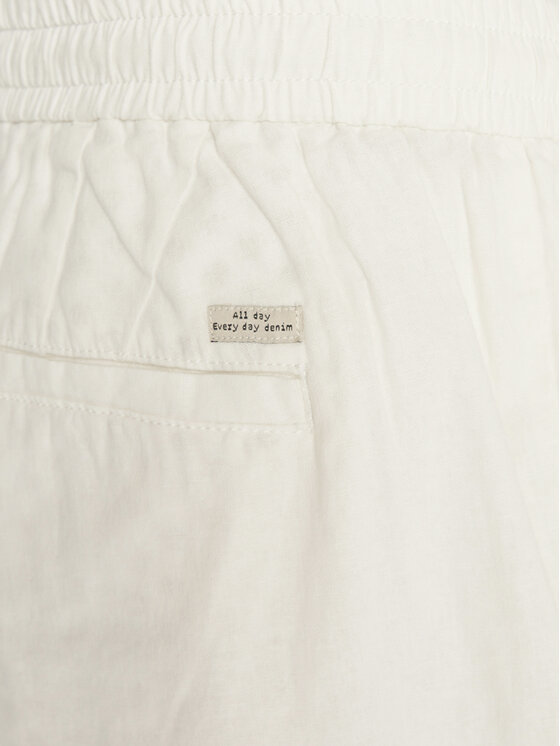 Blend Blend Hlače 20716614 Bijela Straight Fit