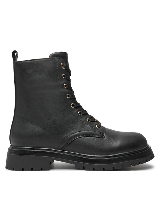 Trappers Tommy Hilfiger Lace Up Bootie T3A5-33568-0092 S Negru