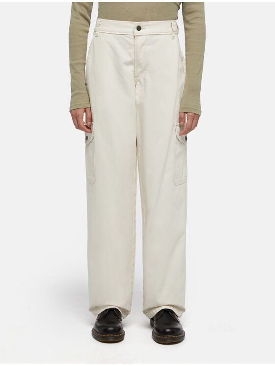 Dickies Dickies Pantaloni da donna Duck Canvas Cargo Beige Reglan Fit