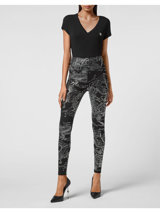 PHILIPP PLEIN PHILIPP PLEIN Legíny 979 Čierna Active Fit