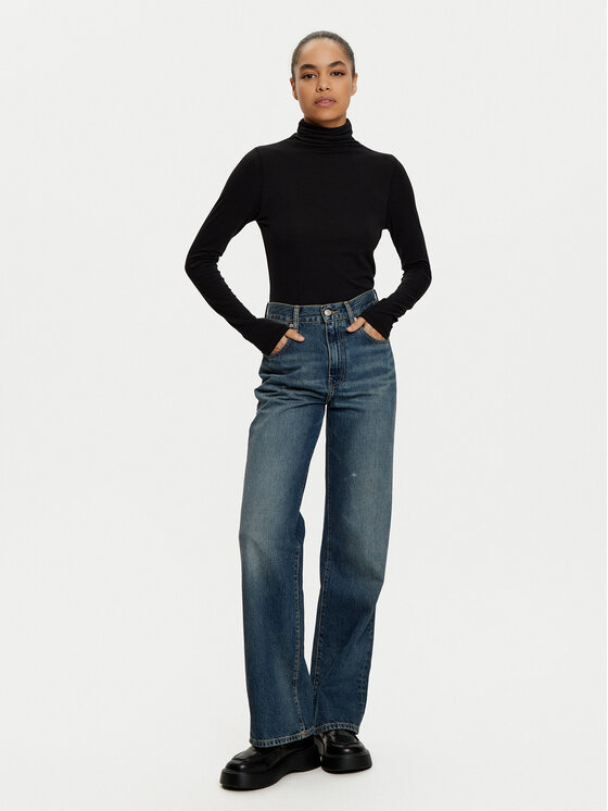Gap Gap Dolčevita 625610-08 Crna Slim Fit