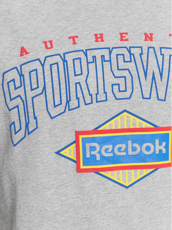 Reebok Reebok T-Shirt Sporting Goods II0674 Šedá Regular Fit