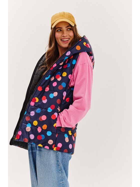 NAOKO NAOKO Vesta Boom Boom Dots Černá Regular Fit