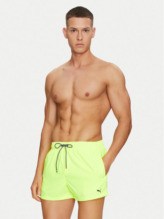 Puma Puma Plavecké šortky 907658 Žltá Regular Fit