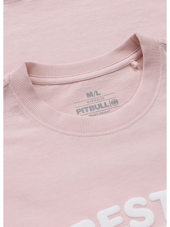PITBULL PITBULL T-Shirt REST IN PINK Różowy Regular Fit