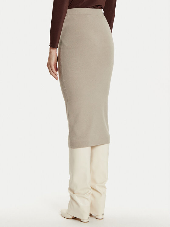 Vero Moda Vero Moda Fustă tip creion Fantastic 10320638 Gri Slim Fit