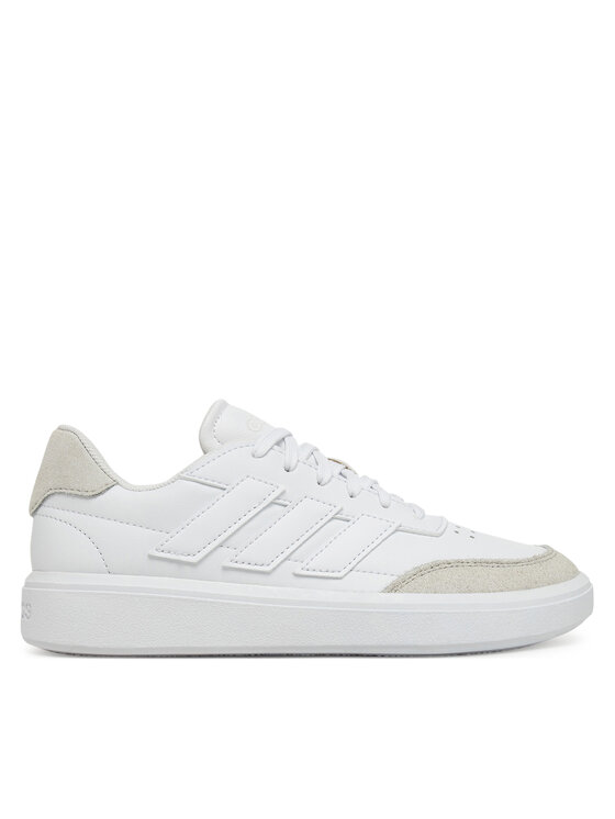 Dziecięce Sneakersy adidas, Rozmiar 38 2/3, Białe, Courtblock ID6501
