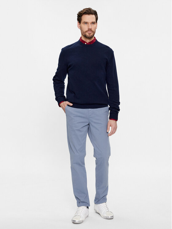 United Colors Of Benetton United Colors Of Benetton Džemperis 1002U1G34 Tumši zils Regular Fit