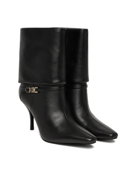 Guess Guess Botine FLFNXX LEA10 Negru