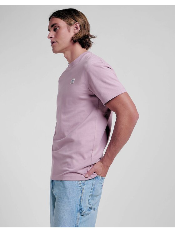 Lee Lee T-Shirt WW Tee Różowy Relaxed Fit
