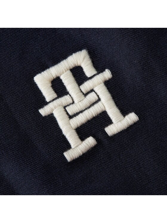 Tommy Hilfiger Tommy Hilfiger Sál Th Femmine Scarf AW0AW14927 Sötétkék