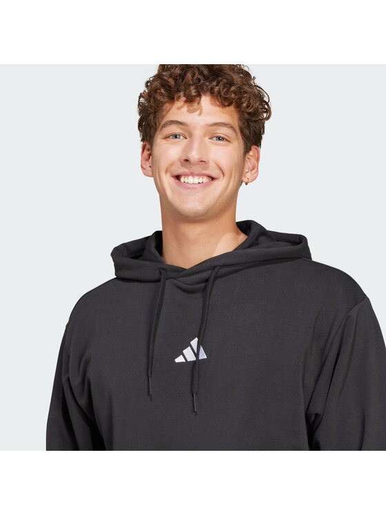 adidas adidas Džemperis Essentials Feel Cozy JE3849 Juoda Regular Fit