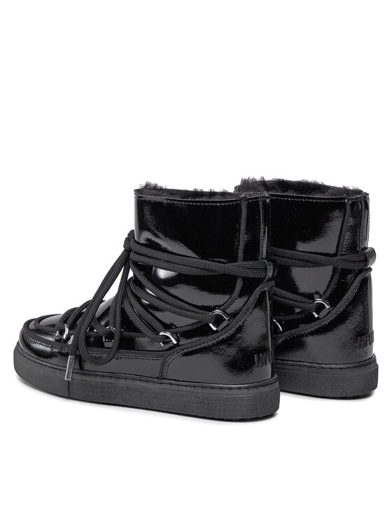 Inuikii Inuikii Čizme za snijeg Full Leather 75202-094 Crna