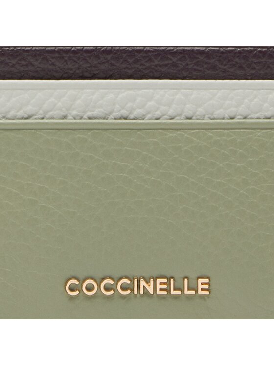Coccinelle Coccinelle Portfel Metallic S13 Zielony