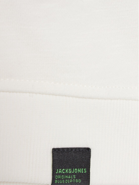 Jack & Jones Junior Jack & Jones Junior Bluza 12235517 Biały Standard Fit
