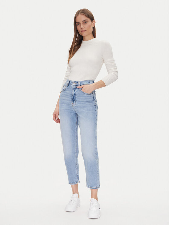 Tommy Jeans Tommy Jeans Traperice Mom Jean Uh Tpr Bi0112 Co DW0DW20041 Plava Regular Fit