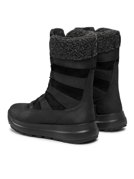 ECCO ECCO Polokozačky Solice Waterproof 42021351052 Černá