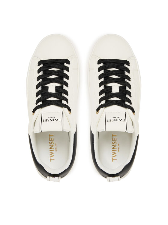 TWINSET TWINSET Sneakersy 252TCP024 Bílá