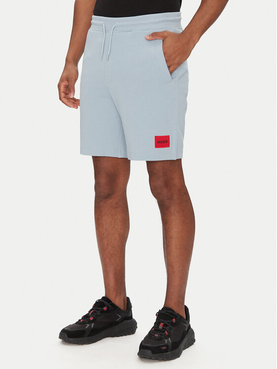 HUGO HUGO Pantaloni scurți sport Diz222 50466196 Albastru celest Regular Fit