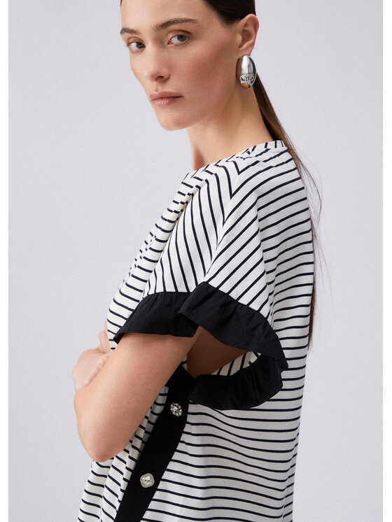 Liu Jo Liu Jo T-shirt WA6496J4909P9442 Viola Regular Fit