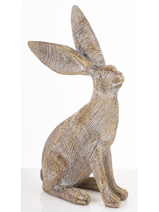 MIAhome MIAhome Figurka zając LONGORELA-2 Brązowy