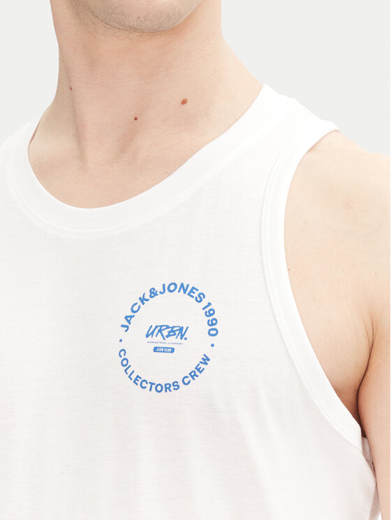 Jack&Jones Jack&Jones Topiņš Simon 12270462 Balts Regular Fit