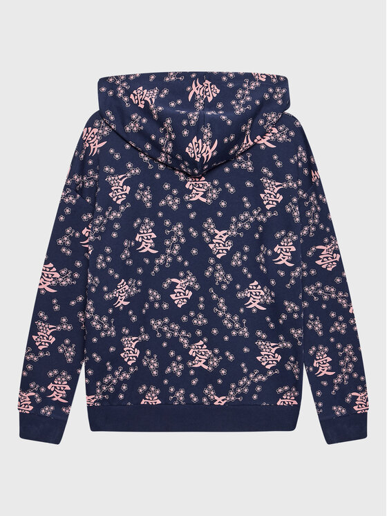 United Colors Of Benetton United Colors Of Benetton Суитшърт 3PK2C201D Тъмносин Relaxed Fit