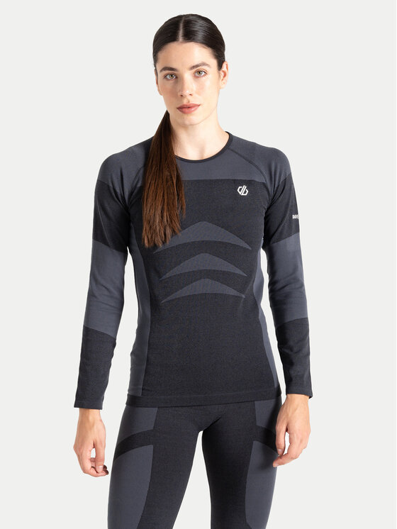 Dare2B Dare2B Komplet bielizny termoaktywnej In The Zone III Bl Se DWU415 Szary Slim Fit