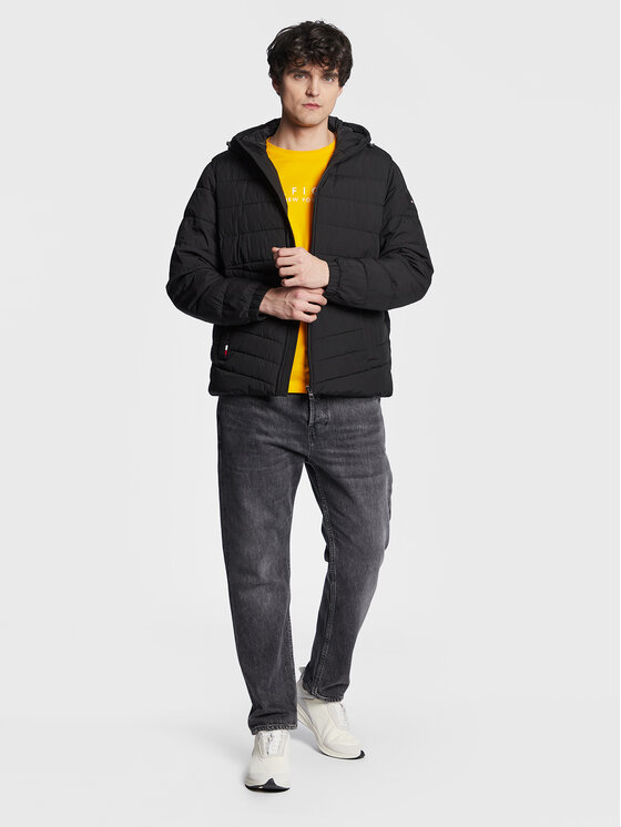 Tommy Hilfiger Tommy Hilfiger Μπουφάν χειμωνιάτικο MW0MW29010 Μαύρο Regular Fit