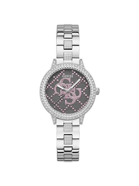 Guess Guess Hodinky GW0944L1 Strieborná