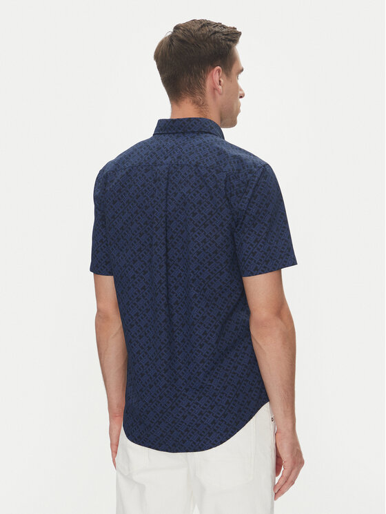 Tommy Hilfiger Tommy Hilfiger Cămașă MW0MW38954 Bleumarin Regular Fit