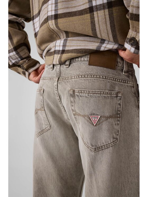 Guess Guess Jeansy 183979 Béžová Regular Fit