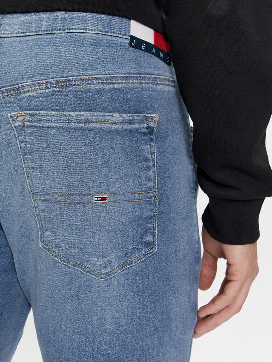 Tommy Jeans Tommy Jeans Jeans hlače Scanton DM0DM18175 Modra Slim Fit